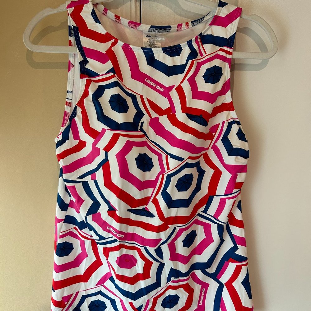 Women's lands' end swim top